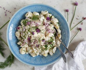 Klassisk potatissallad – den krämiga