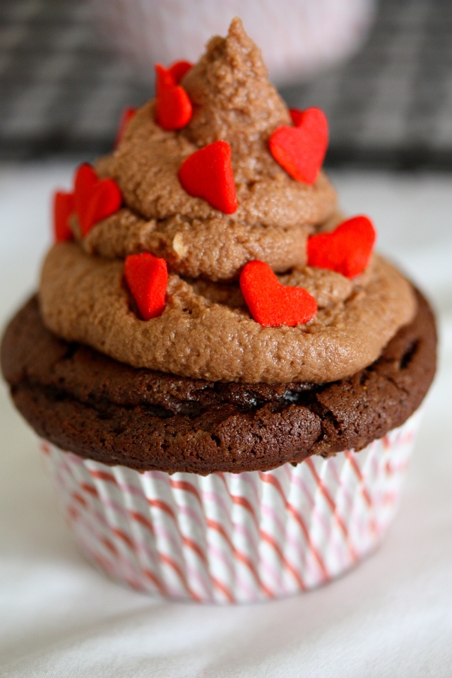 Throwback Thursday: Double Chocolate Cupcakes / Choklad Cupcakes med Choklad Frosting