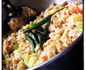 Vegetariskt Fried Rice