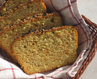 Glutenfritt bröd med morot och citron och mer om Kostfonden