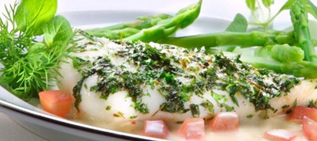 Ovnbagt helleflynder med grønne asparges - Smag Opskriften fra Arla her! | Opskrift | Opskrifter, Fiskeopskrifter, Sunde opskrifter