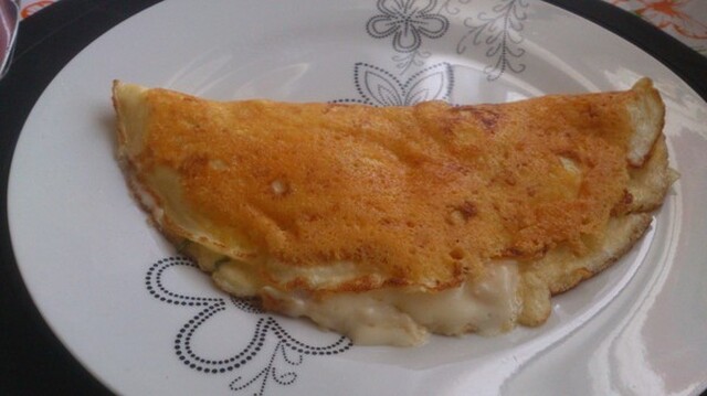 Ostpanerad omelett (Lchf)