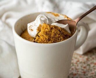 Pumpkin Mug Cake Recipe