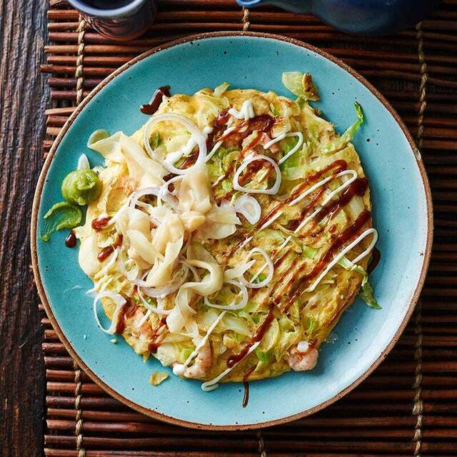 Japanska pannkakor (Okonomiyaki)