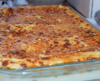 Lasagne Bolognese med Parmesanost