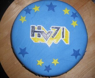 HV71-tårta till Emil