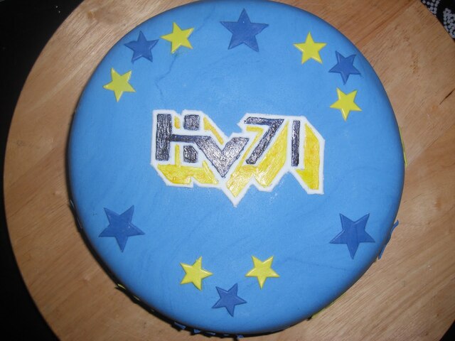HV71-tårta till Emil