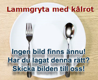 Lammgryta med kålrot