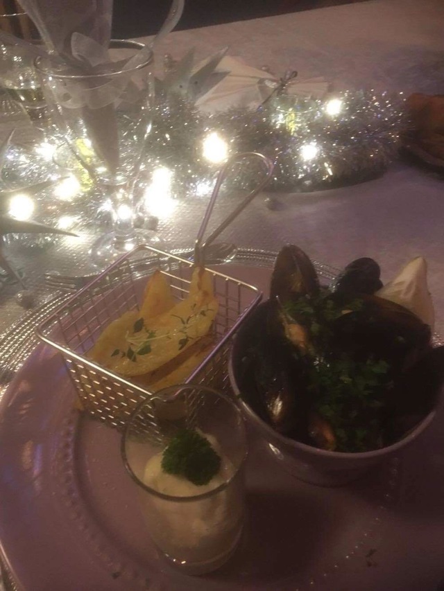 Moules Frites med Aioli