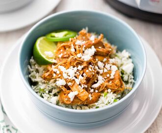 Instant Pot Chipotle Chicken and Rice Bowls