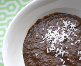 Nyttigare chokladpudding