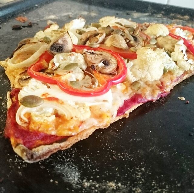 Vegan - glutenfri pizza