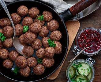 Kryddiga veganska köttbullar av ris och kikärter