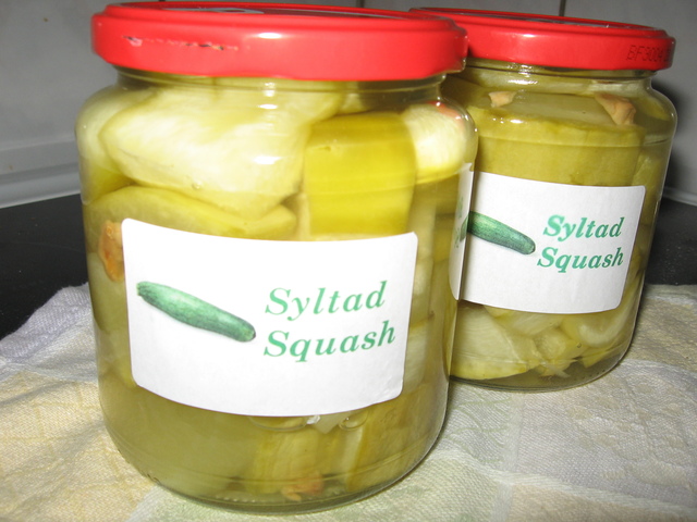 Syltad squash