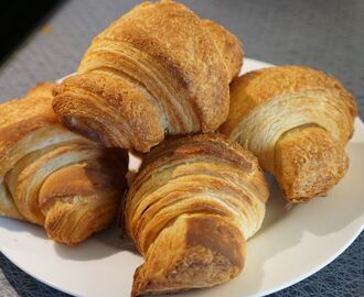 Har provat baka croissanter från grunden