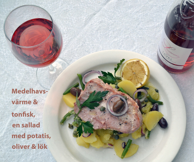 Mat som vid Medelhavet: Grillad tonfisk & potatissallad
