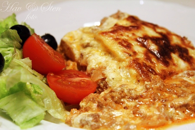 LCHF lasagne