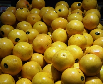 Ont om grapefrukt i butikerna