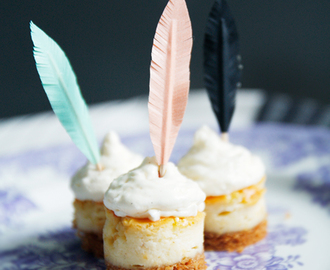 Citroncheesecake med kokosmousse