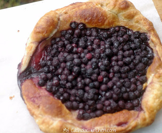 Blåbärs tartelette med smördeg