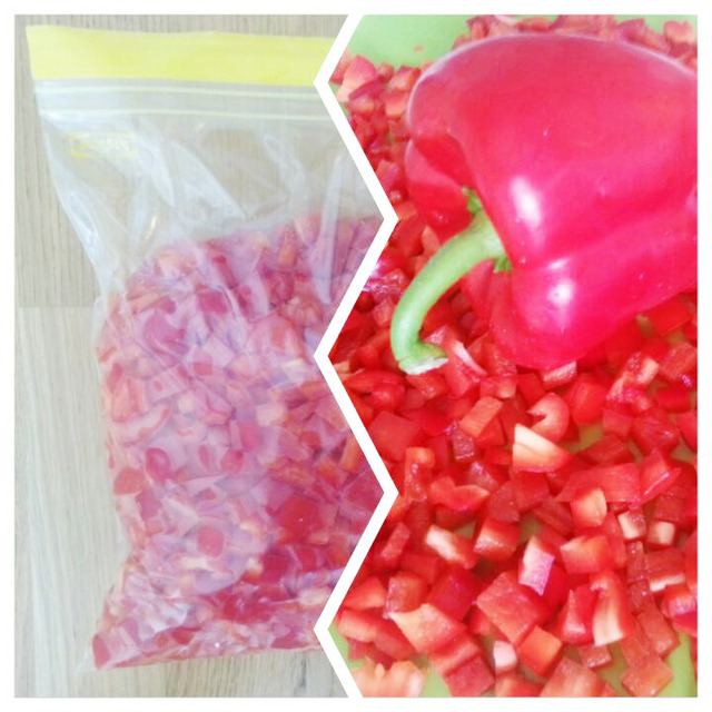EKONOMI-TIPS: köp mycket paprika när det är billigt och frys in