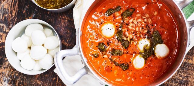 Italiensk soppa med farro - Recept | Arla