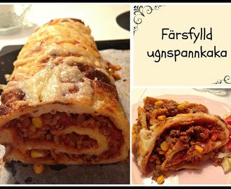 Färsfylld ugnspannkaka