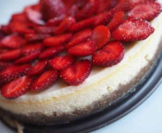 White chocolate cheesecake