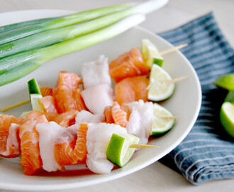 Fiskspett med lime