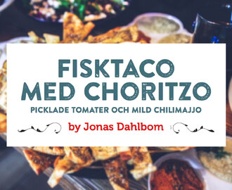 Recept: Fisktaco av Jonas Dahlbom