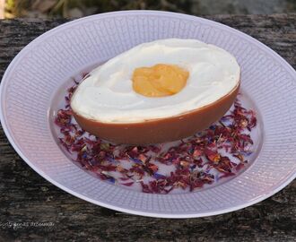 Glassfyllda kinderägg med lemoncurd