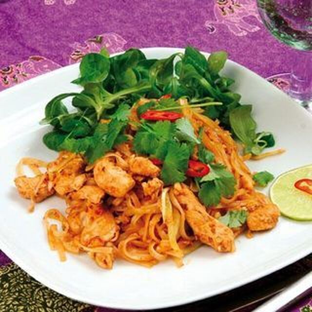 Phad Thai med kyckling