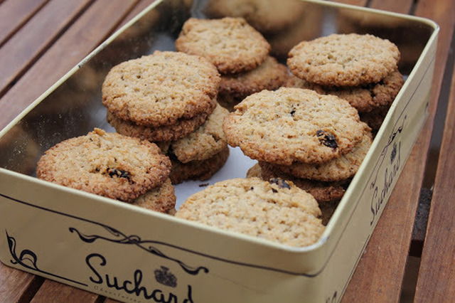 Havrekakor med russin gluten & mjölkfria