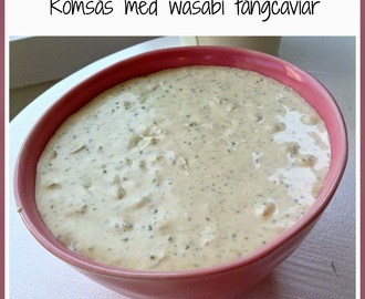 Romsås med wasabi tångcaviar