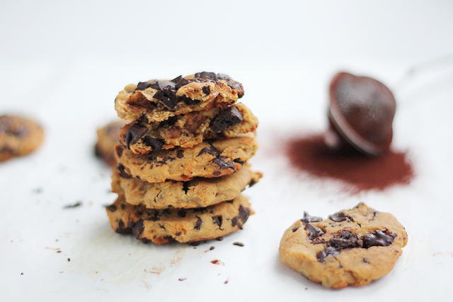 Nyttiga chocolate chip cookies