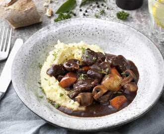 Fransk Köttgryta Boeuf Bourguignon