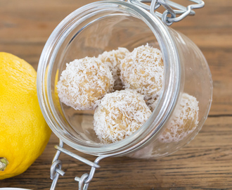 Raw Lemon Energy Balls