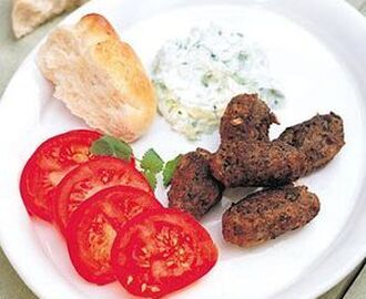 Köttbullar med smak av Grekland