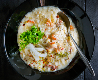 Risotto med kräftor