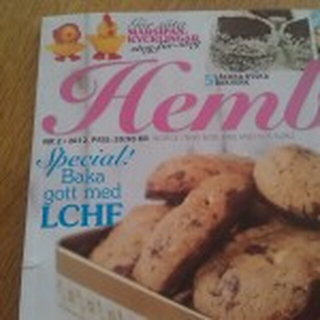 Tidningen Hembakat lyfter fram LCHF bakning!