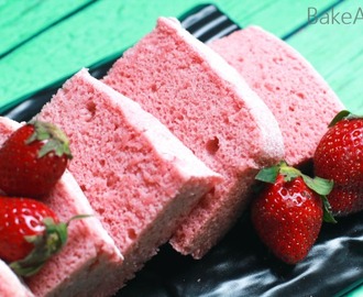 Strawberry Chiffon Cake Sponge