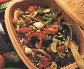 Dagens recept: Ratatouille i lergryta