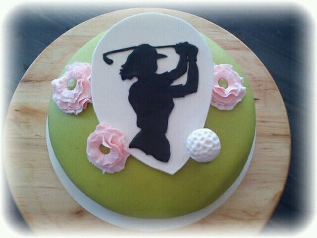 golf tårta.