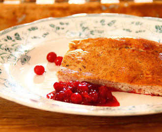 Glutenfri fläskpannkaka och otrolig bokrea