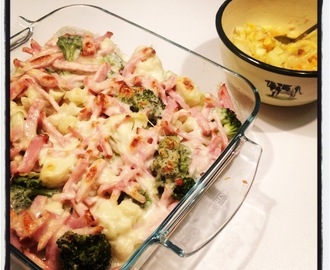 Broccoli och blomkålsgratäng med kalkon & fänkål-och apelsin salsa 10 propoints