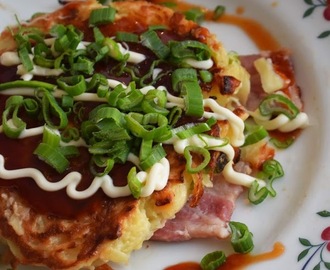 Japanska pannkakor (Okonomiyaki)