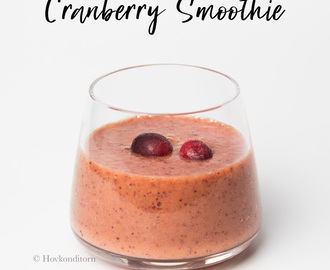 Cranberry Smoothie