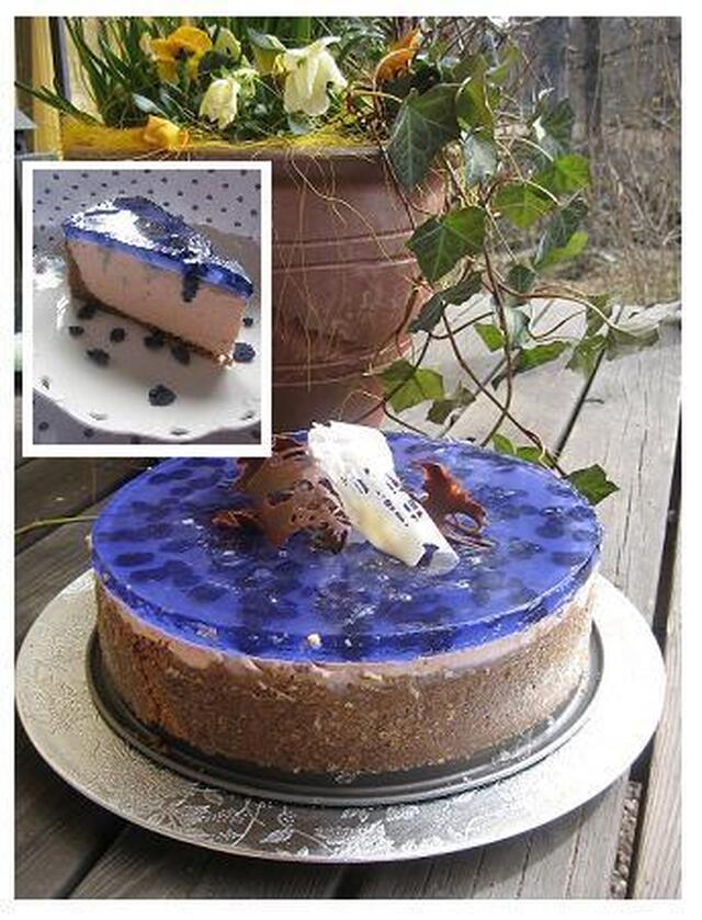 Smultron och Lavendel cheesecake *tävlingsbidrag i cake of sweden*