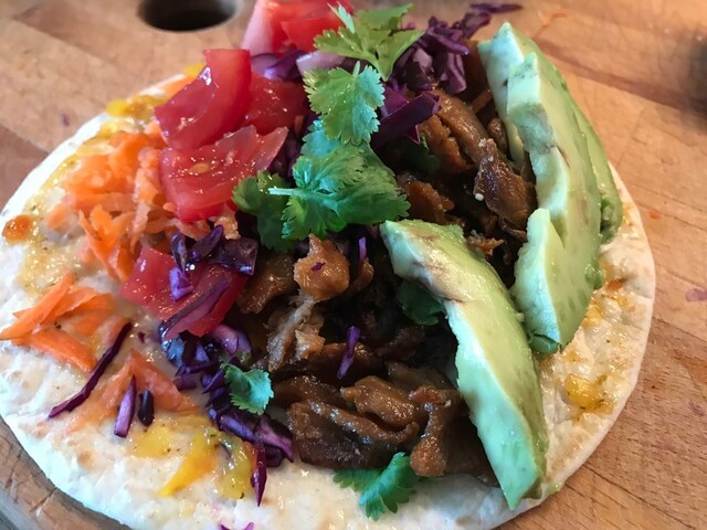 Nya favvo lunchen - vegan förstås ? (vegan mini burrito)