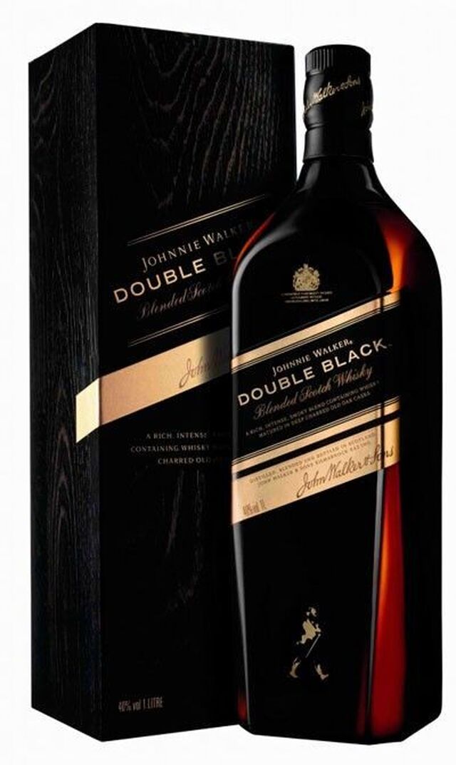 Whisky Johnnie Walker Double Black (With images) | Johnnie walker double black, Johnnie walker whisky, Johnnie walker